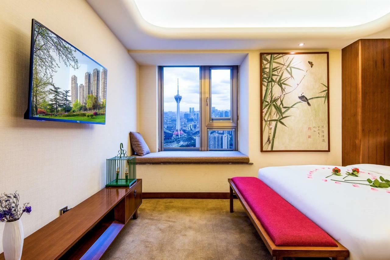 Lujia International Hotel Čcheng-tu Exteriér fotografie
